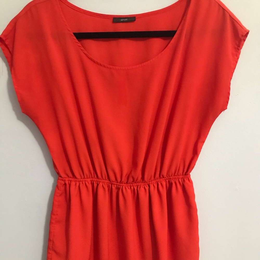 Orange Dress